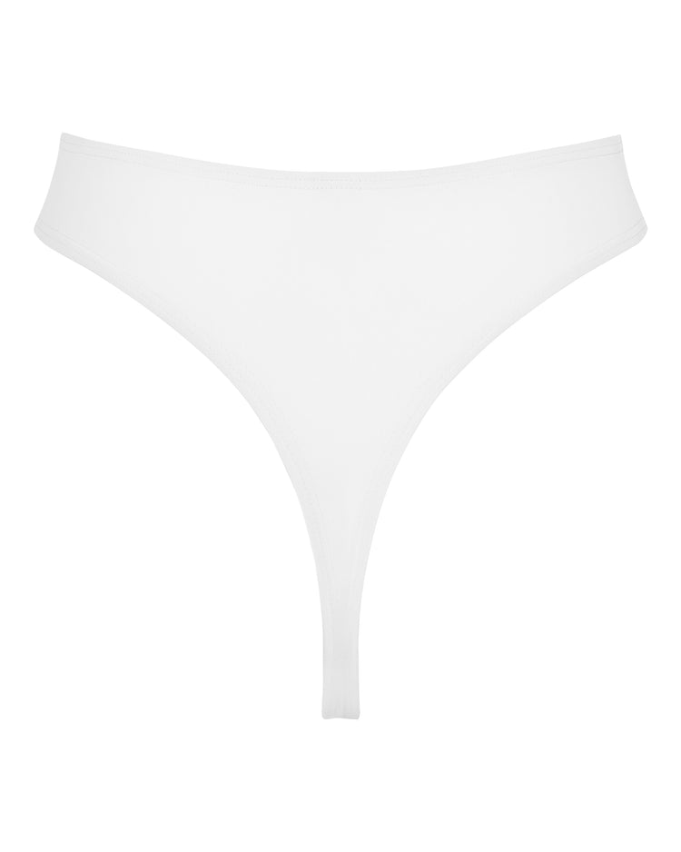 HIGH CUT THONG // SNOW