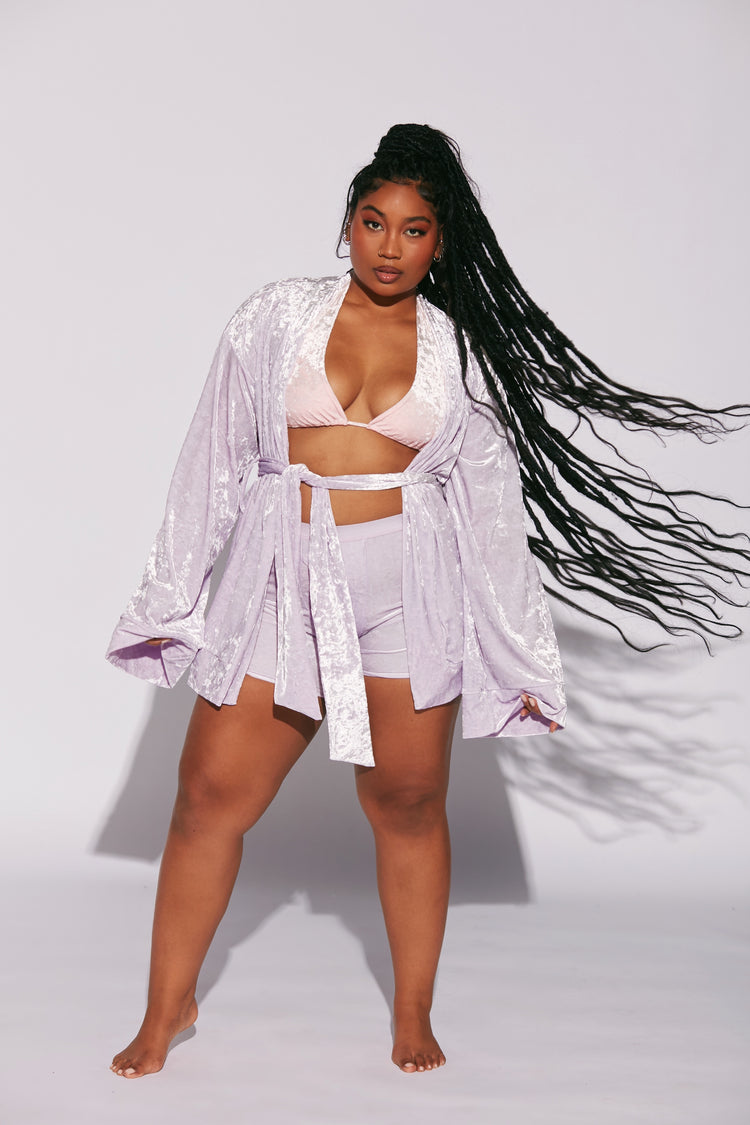CRUSH BOXER SHORT // LAVENDER FROST