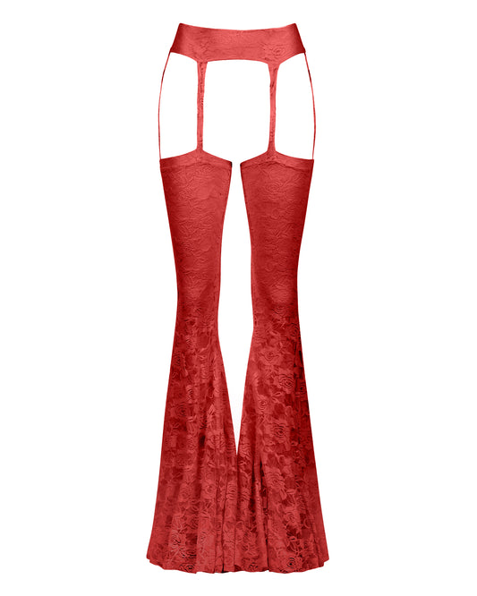 LOVER LACE CHAPS // CHILI PEPPER