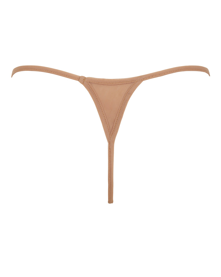 SHEER DELIGHT PANTY // HONEY BEIGE