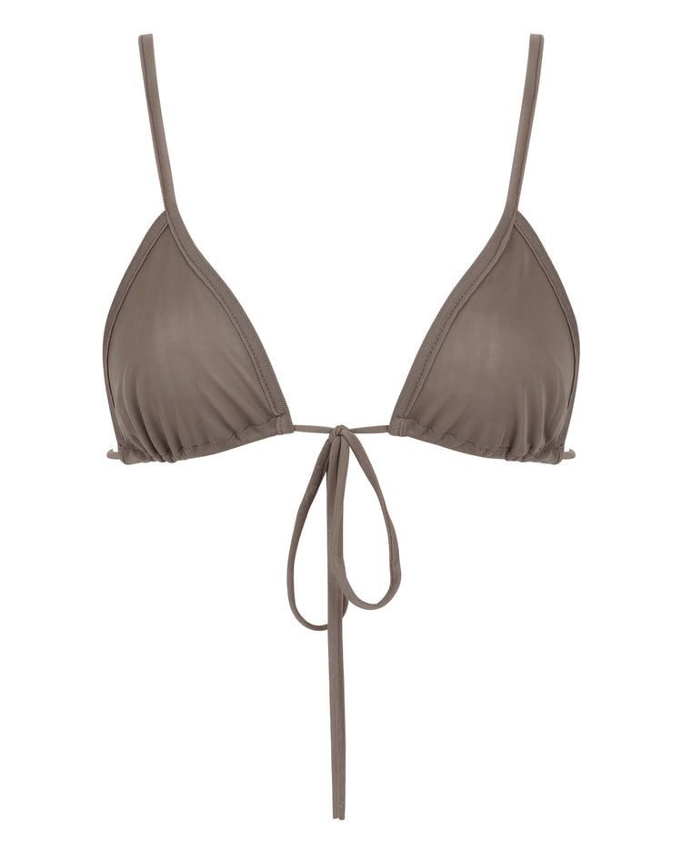 SHEER DELIGHT BRALETTE // DUST