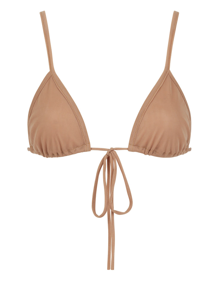 SHEER DELIGHT BRALETTE // HONEY BEIGE