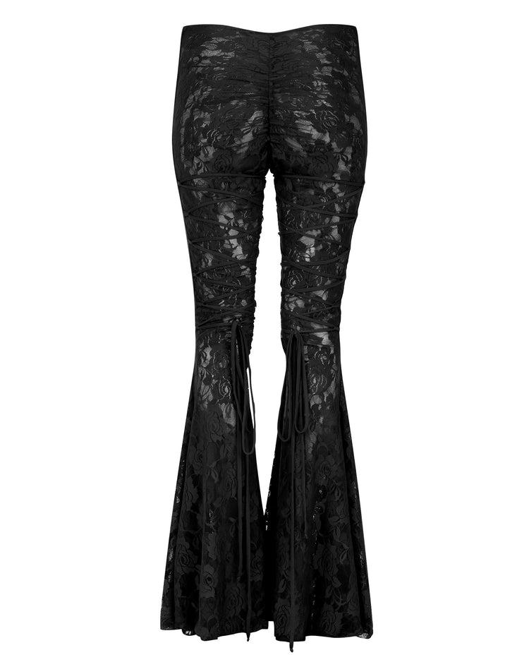 LUVRGRL FLARES // BLACK