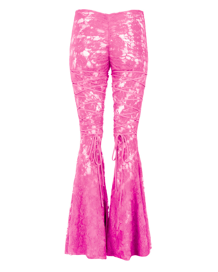 LUVRGRL FLARES // HOT PINK