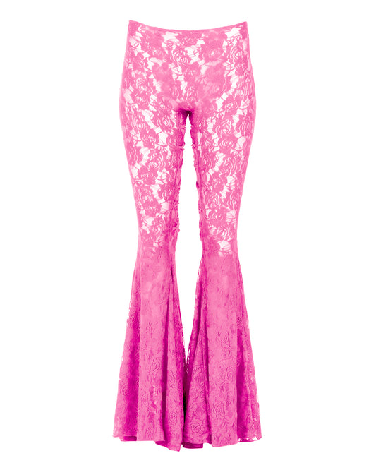 LUVRGRL FLARES // HOT PINK