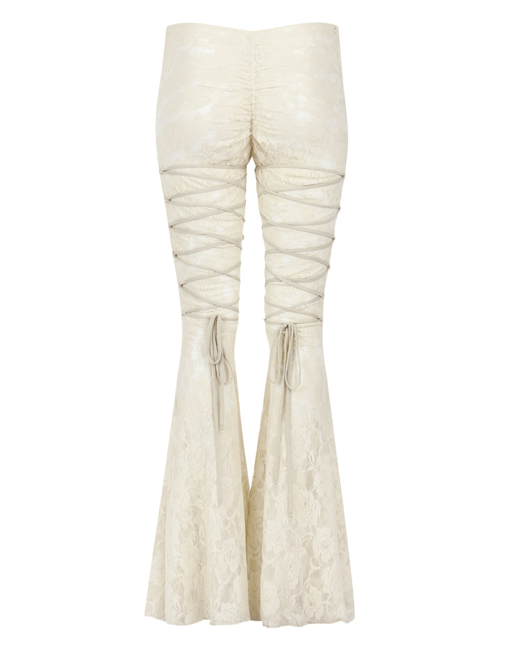 LUVRGRL FLARES // IVORY