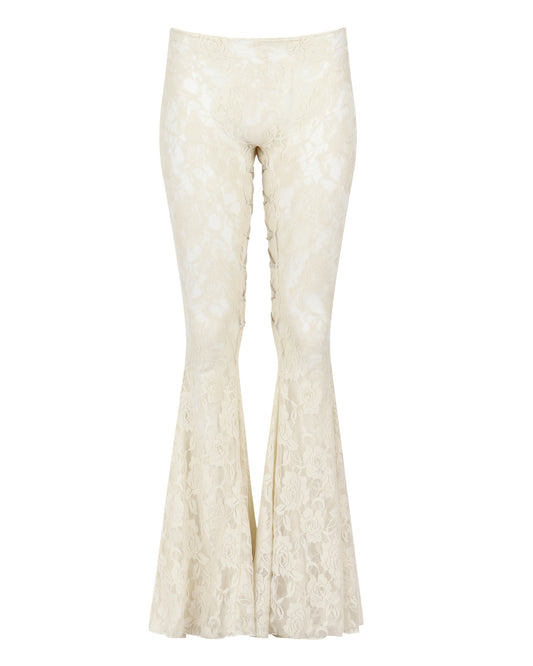 LUVRGRL FLARES // IVORY