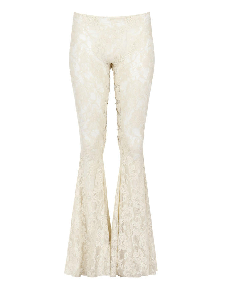 LUVRGRL FLARES // IVORY