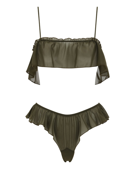 BABYDOLL TANK & TAP SHORT // WILD JUNGLE