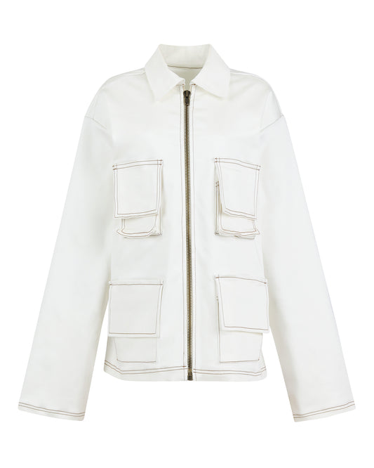 WORKMAN JACKET // OFF WHITE