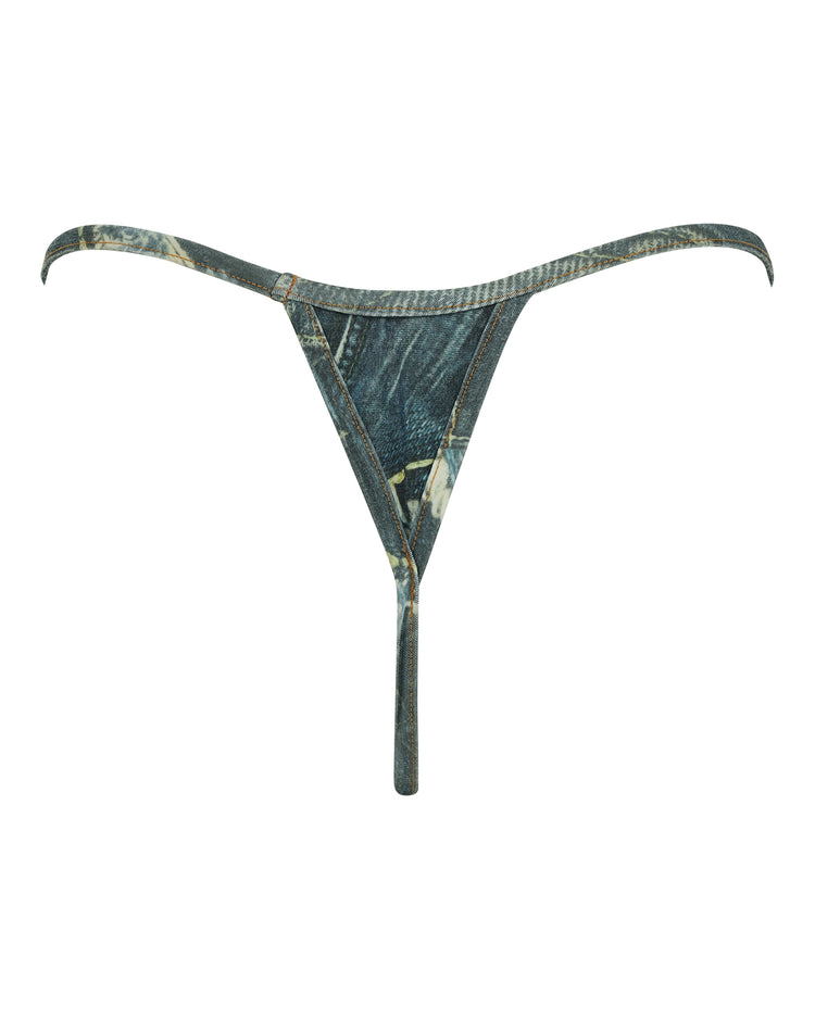 DENIM THONG // INDIGO