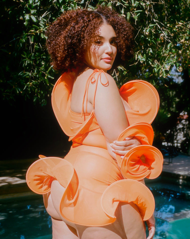 SWEET SLUMBER TEDDY 222 // TANGERINE SQUEEZE